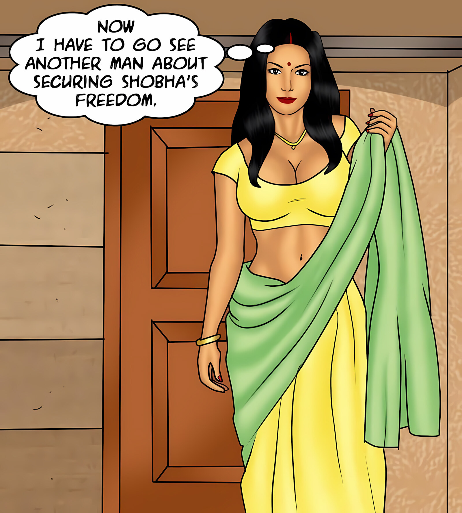 Savita Bhabhi 81-90 [Kirtu], Savita Bhabhi 82 - A Special Arrangement 2, page 9 of 136