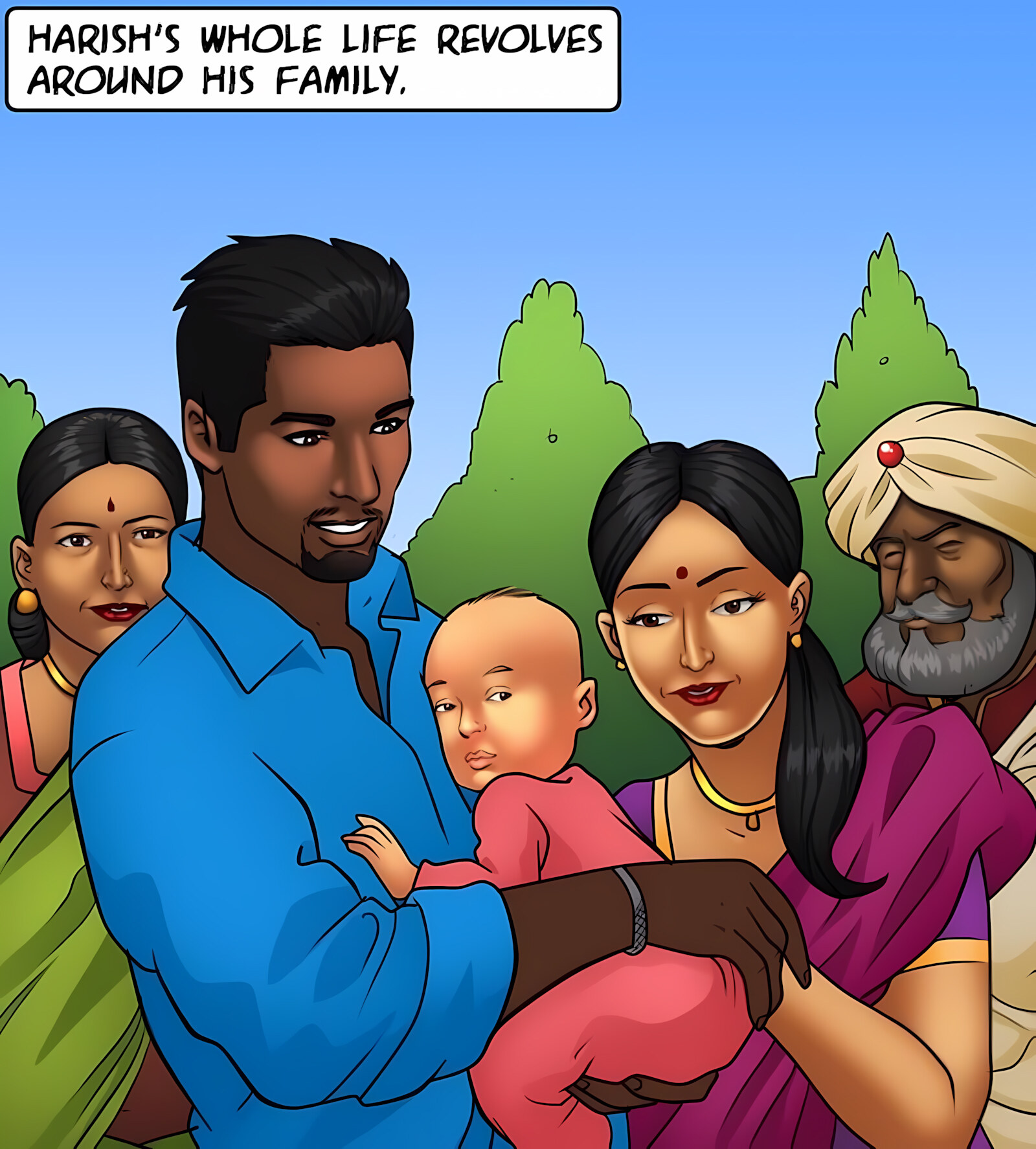 Savita Bhabhi 81-90 [Kirtu], Savita Bhabhi 81 - A Special Arrangement 1, page 14 of 136
