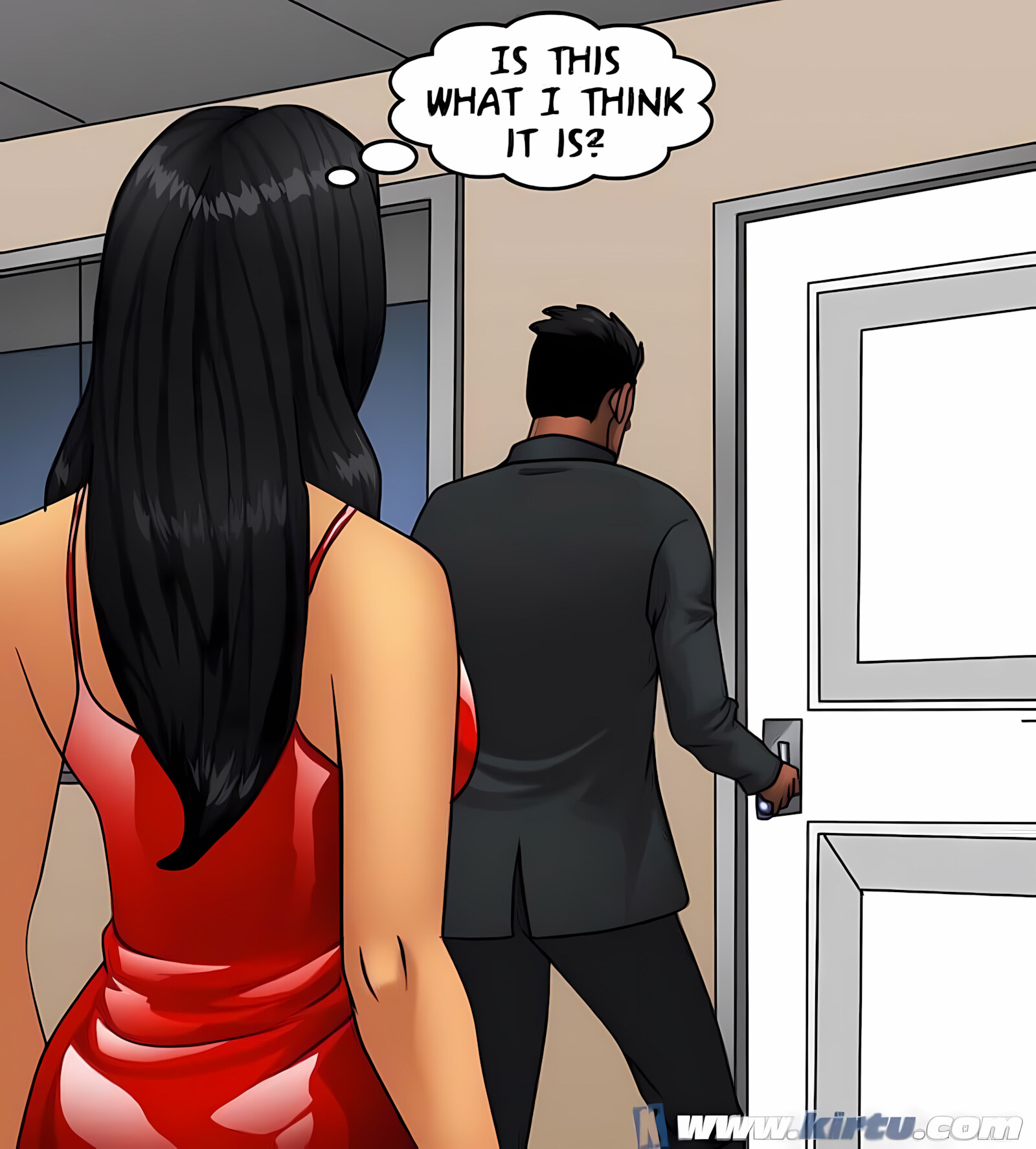 Savita Bhabhi 81-90 [Kirtu], Savita Bhabhi 81 - A Special Arrangement 1, page 49 of 136
