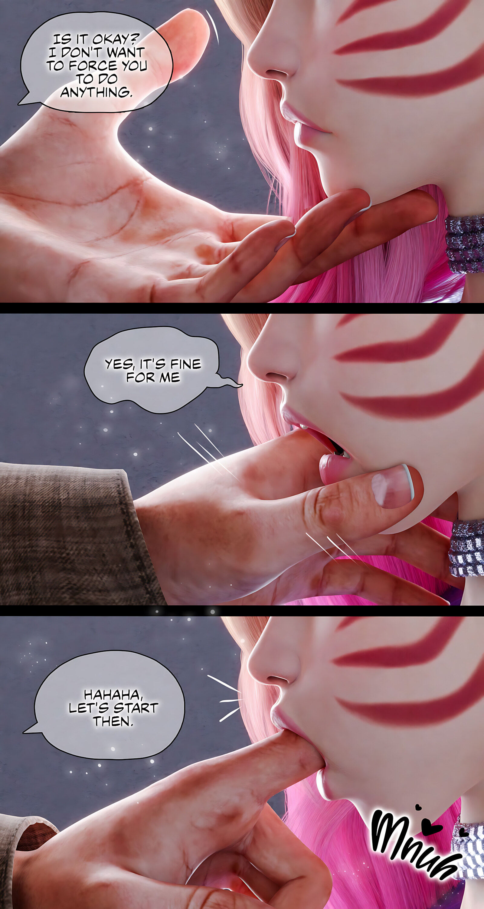 Seraphine Forbidden Love [Rose Blue 3D], Ahri Power Of Love - Chapter 3, page 18 of 65