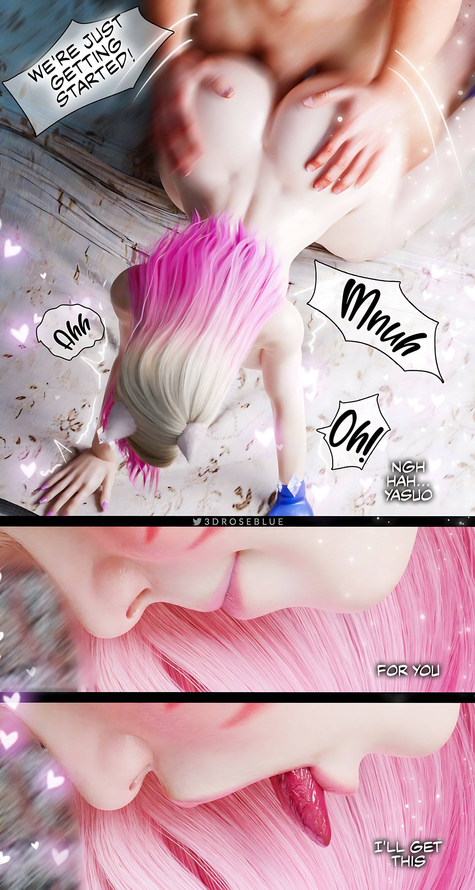 Seraphine Forbidden Love [Rose Blue 3D], Ahri Power Of Love - Chapter 3, page 47 of 65