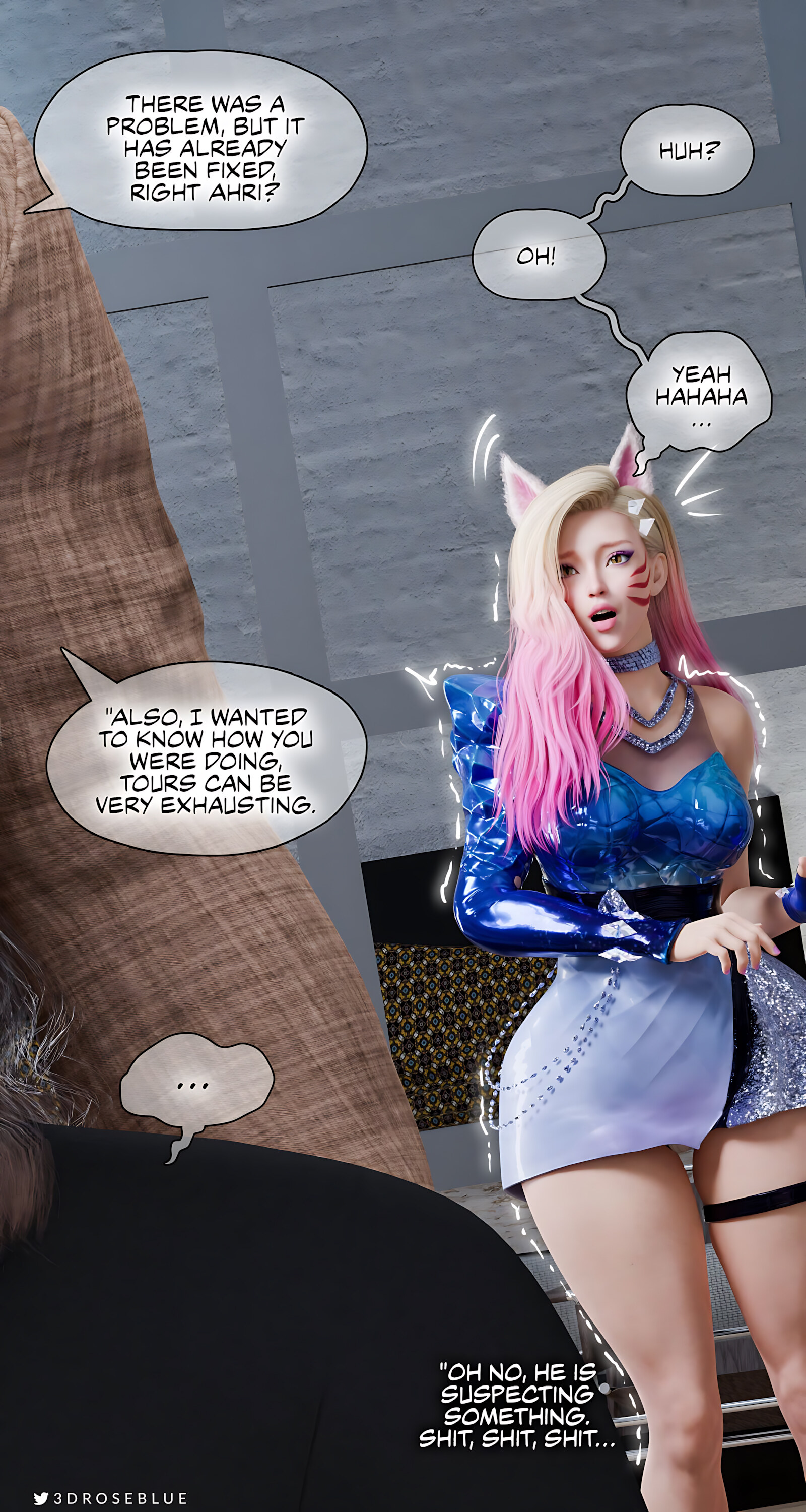 Seraphine Forbidden Love [Rose Blue 3D], Ahri Power Of Love - Chapter 3, page 63 of 65
