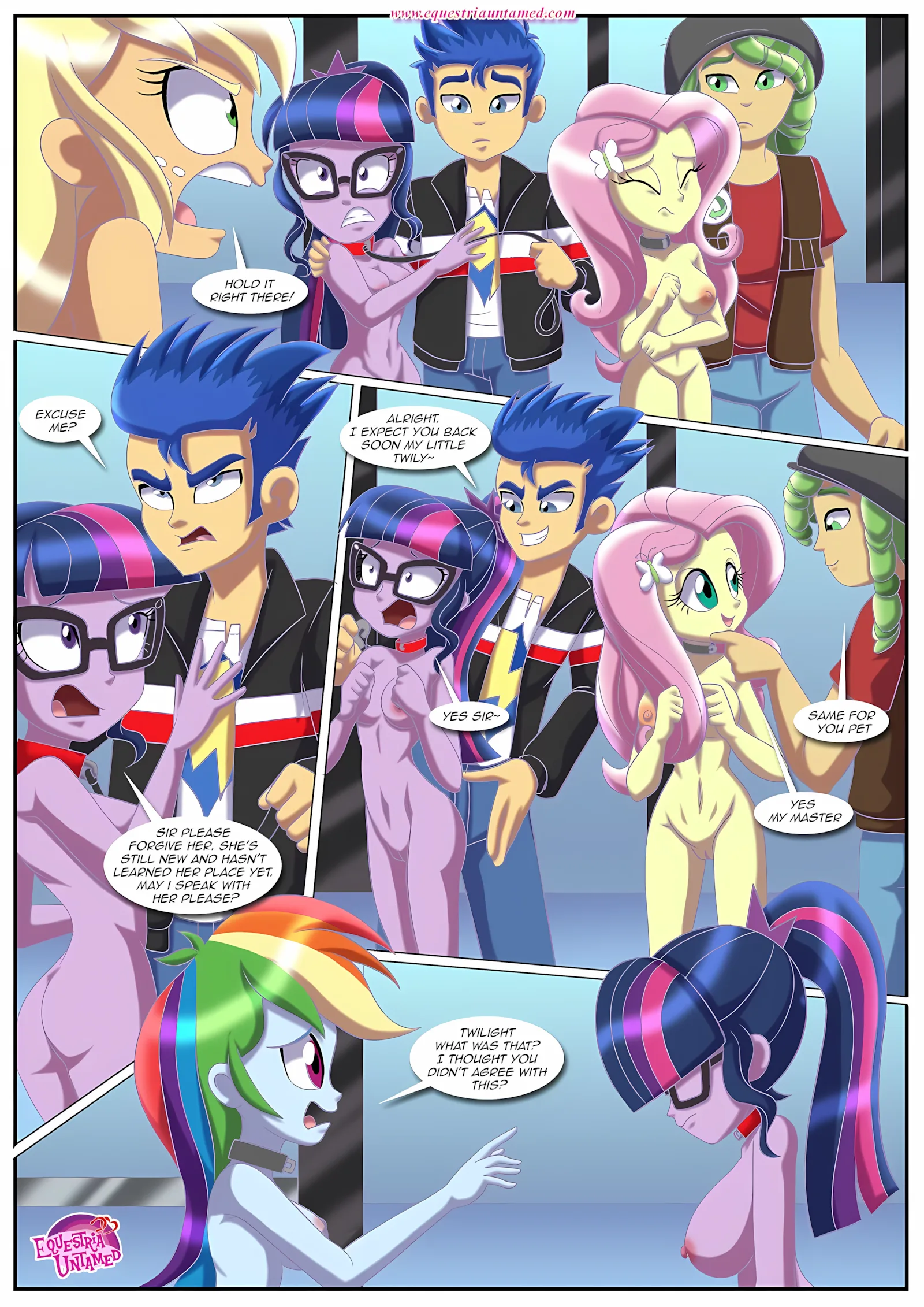 Sex Reeducation (My Little Pony – Equestria Girls) [Palcomix], 1 . Sex Reeducation - (My Little Pony - Equestria Girls) [Palcomix], page 26 of 30
