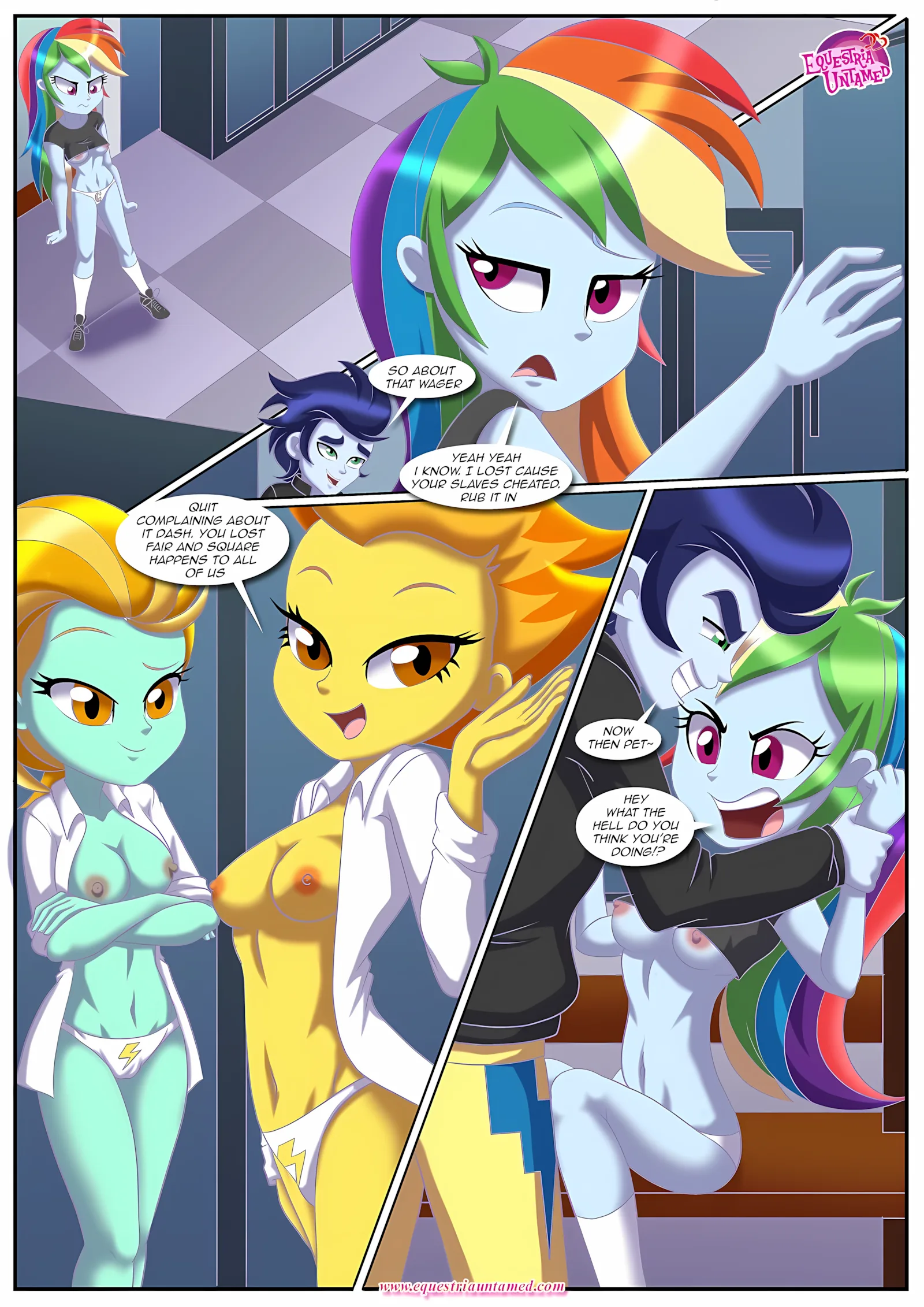 Sex Reeducation (My Little Pony – Equestria Girls) [Palcomix], 1 . Sex Reeducation - (My Little Pony - Equestria Girls) [Palcomix], page 10 of 30