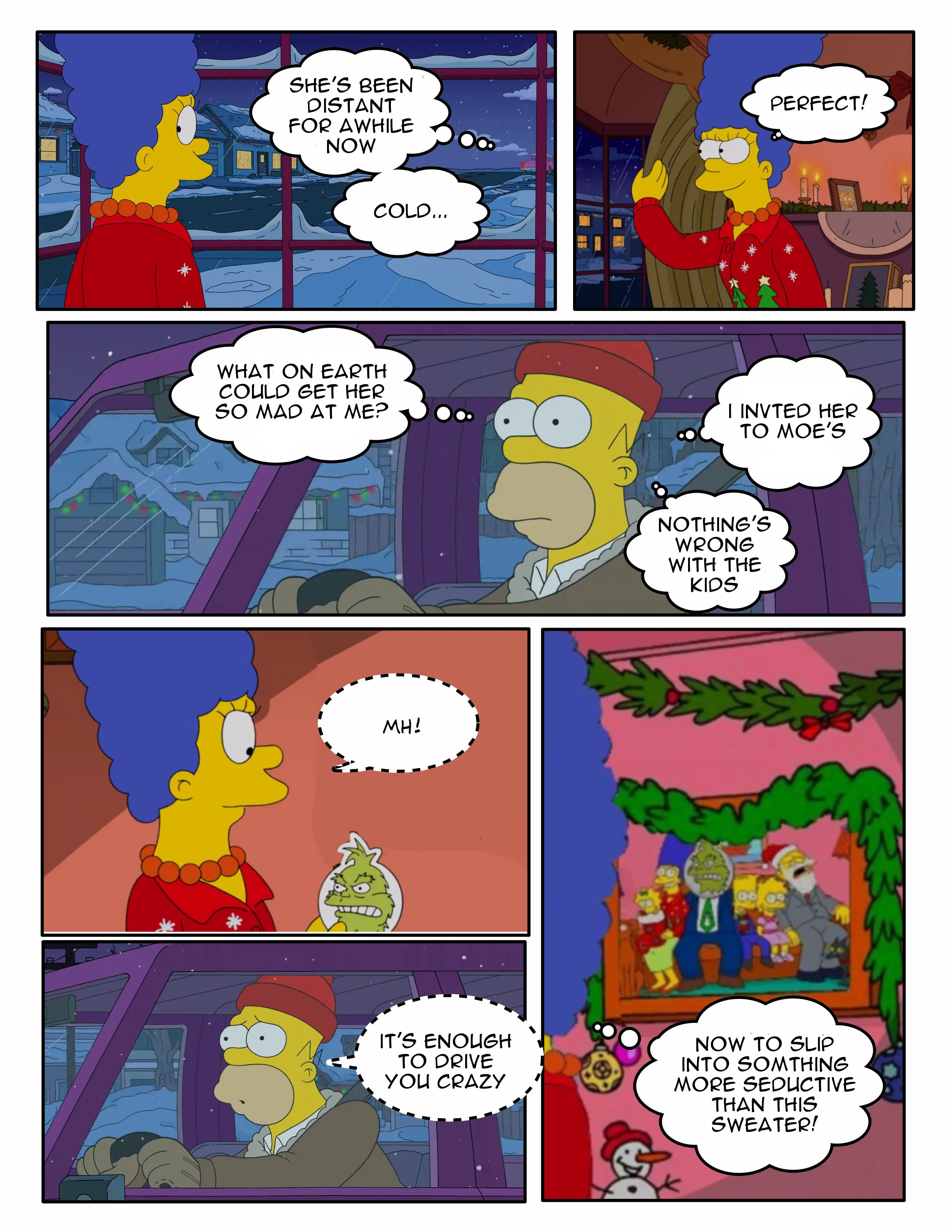 The Simpsons Porn Comics Series, 11.3 . Navidad 3 - Eng, page 2 of 11