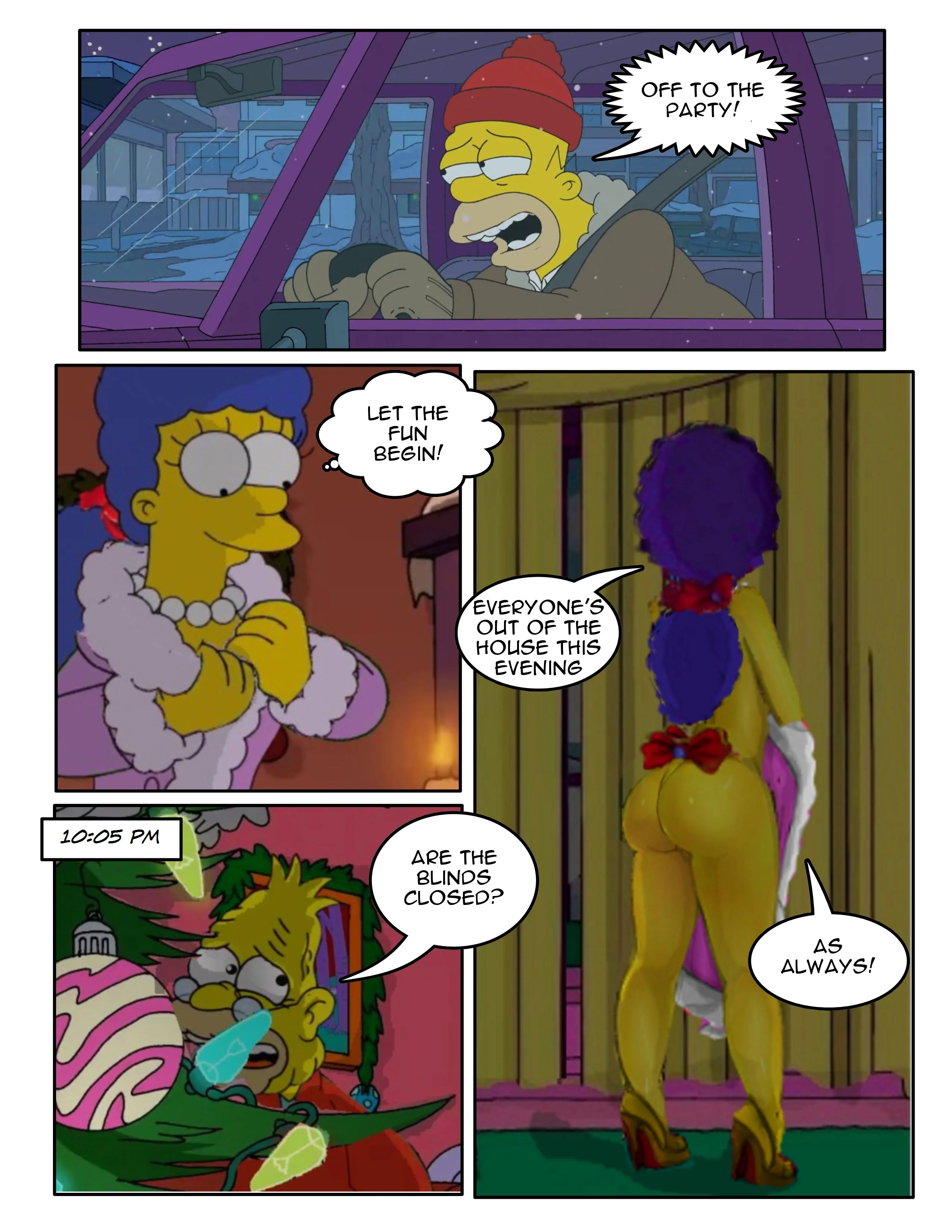 The Simpsons Porn Comics Series, 11.3 . Navidad 3 - Eng, page 5 of 11