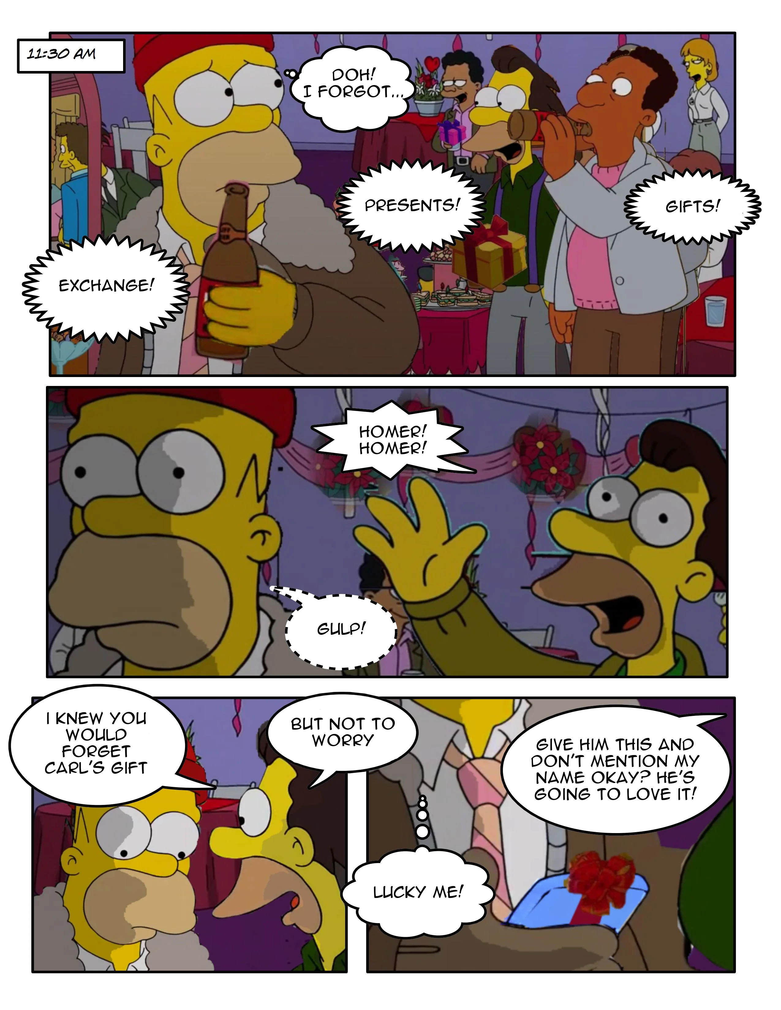The Simpsons Porn Comics Series, 11.3 . Navidad 3 - Eng, page 9 of 11