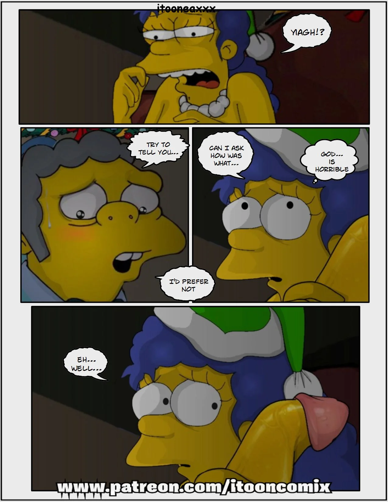 The Simpsons Porn Comics Series, 11.2 . Navidad 2 - Eng, page 4 of 18