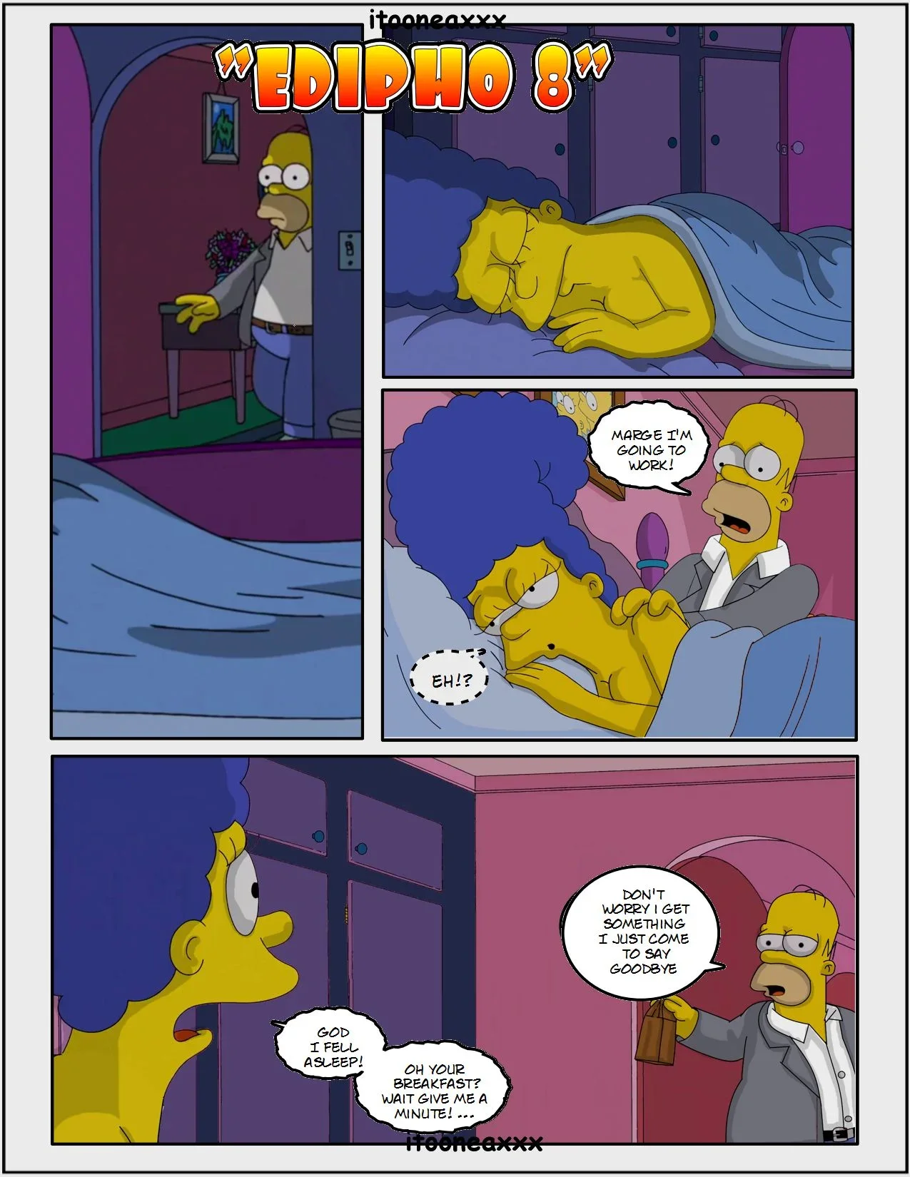 The Simpsons Porn Comics Series, 10 . Oedipus - Eng, page 2 of 27