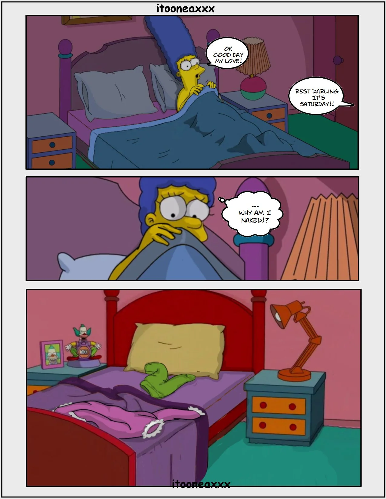 The Simpsons Porn Comics Series, 10 . Oedipus - Eng, page 3 of 27