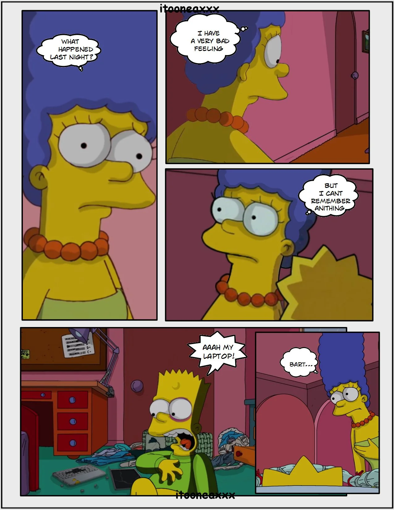 The Simpsons Porn Comics Series, 10 . Oedipus - Eng, page 5 of 27