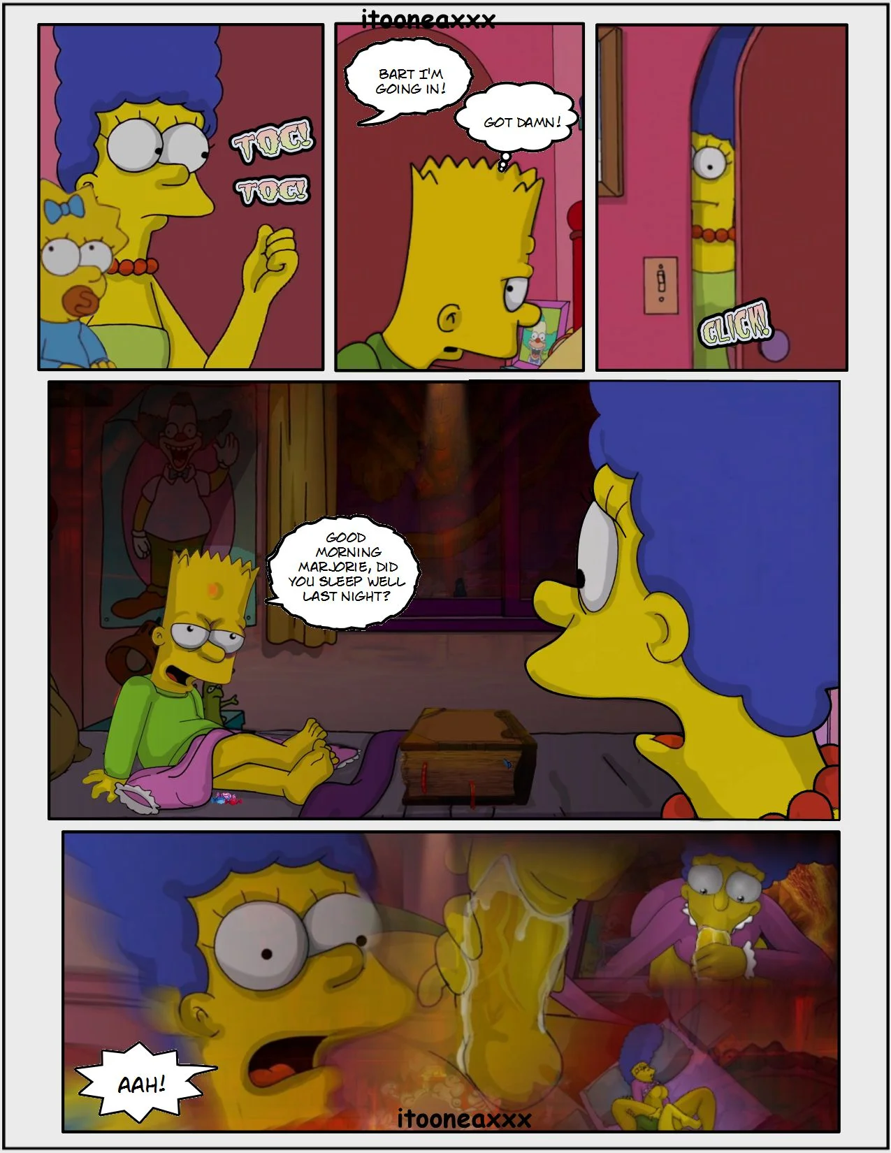 The Simpsons Porn Comics Series, 10 . Oedipus - Eng, page 9 of 27