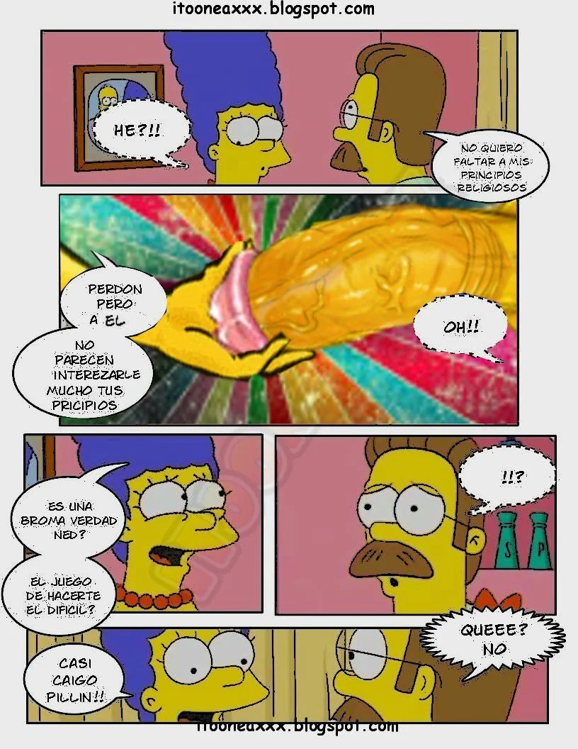 The Simpsons Porn Comics Series, 9 [Spanish] El Diablo No Usa Nada, page 17 of 20