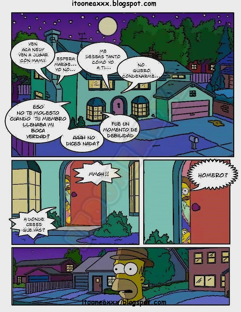 The Simpsons Porn Comics Series, 9 [Spanish] El Diablo No Usa Nada, page 18 of 20