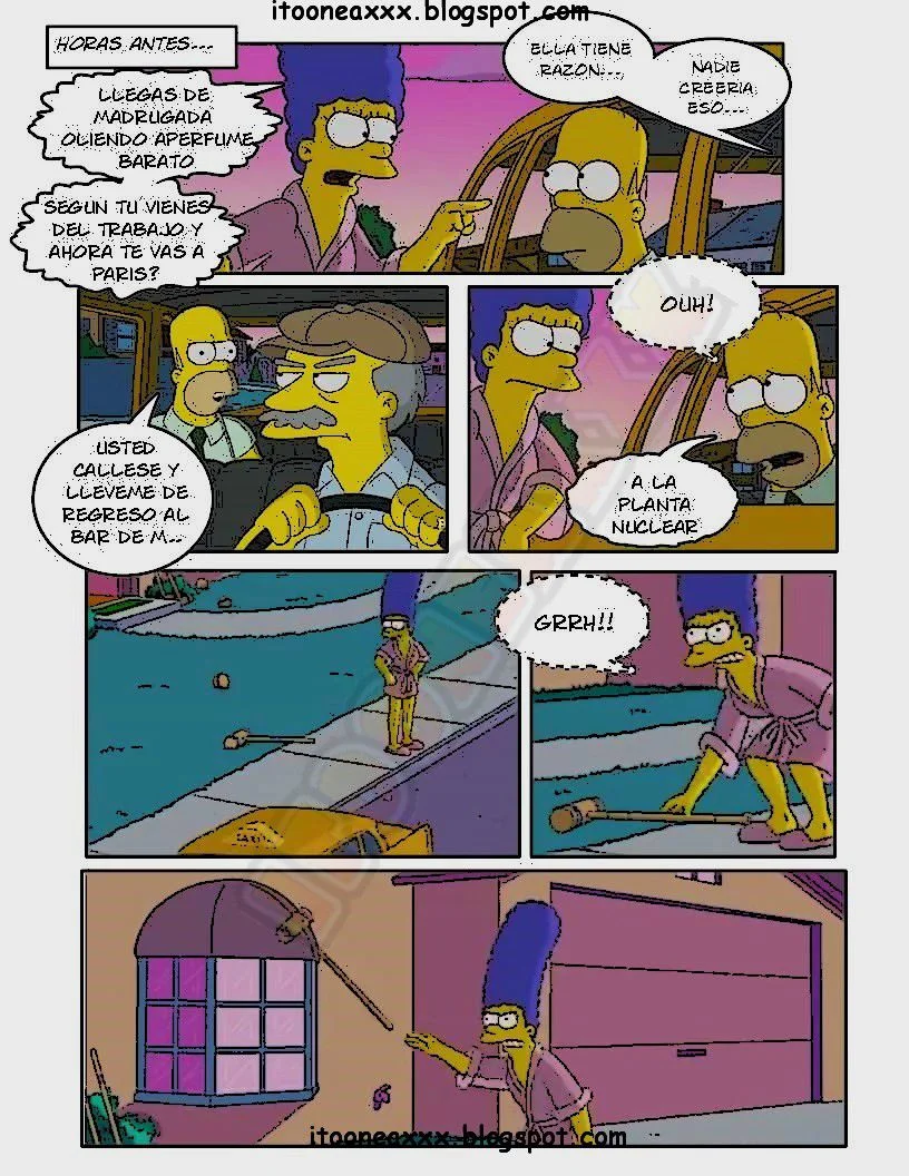 The Simpsons Porn Comics Series, 9 [Spanish] El Diablo No Usa Nada, page 3 of 20