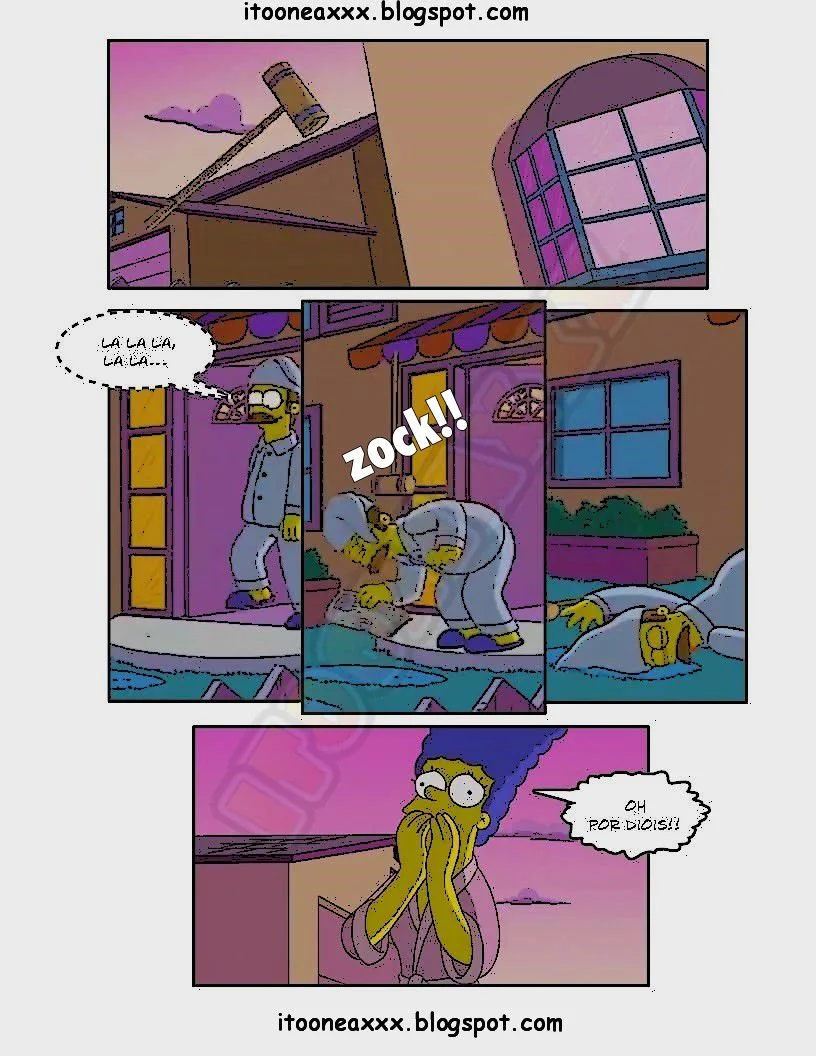 The Simpsons Porn Comics Series, 9 [Spanish] El Diablo No Usa Nada, page 4 of 20
