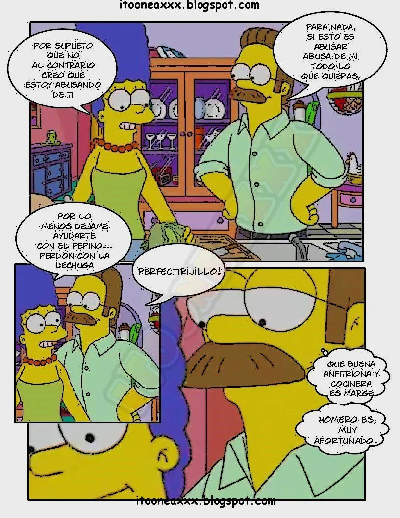 The Simpsons Porn Comics Series, 9 [Spanish] El Diablo No Usa Nada, page 6 of 20