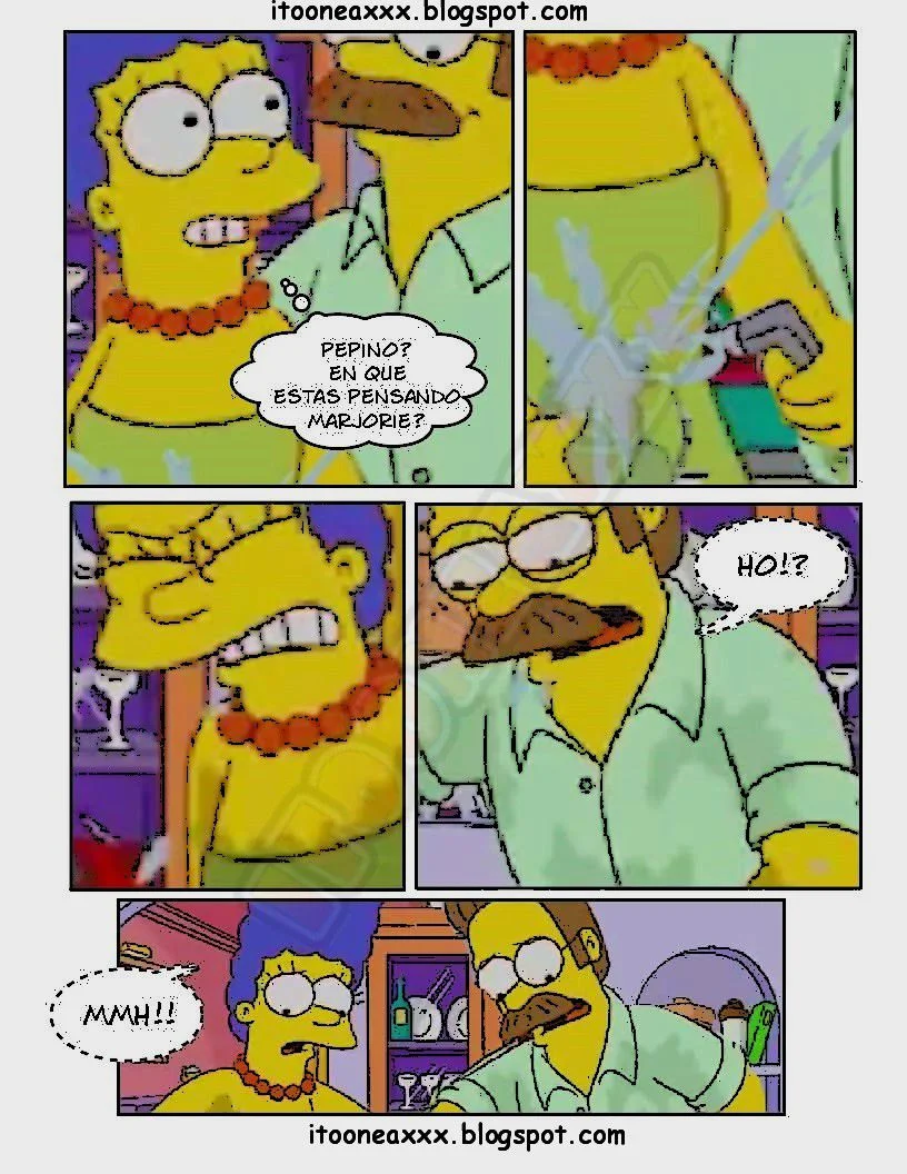 The Simpsons Porn Comics Series, 9 [Spanish] El Diablo No Usa Nada, page 7 of 20