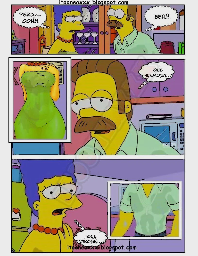 The Simpsons Porn Comics Series, 9 [Spanish] El Diablo No Usa Nada, page 8 of 20