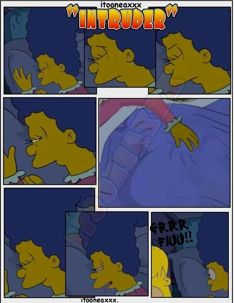 The Simpsons Porn Comics Series, 8 [Spanish] Intruder, page 1 of 4