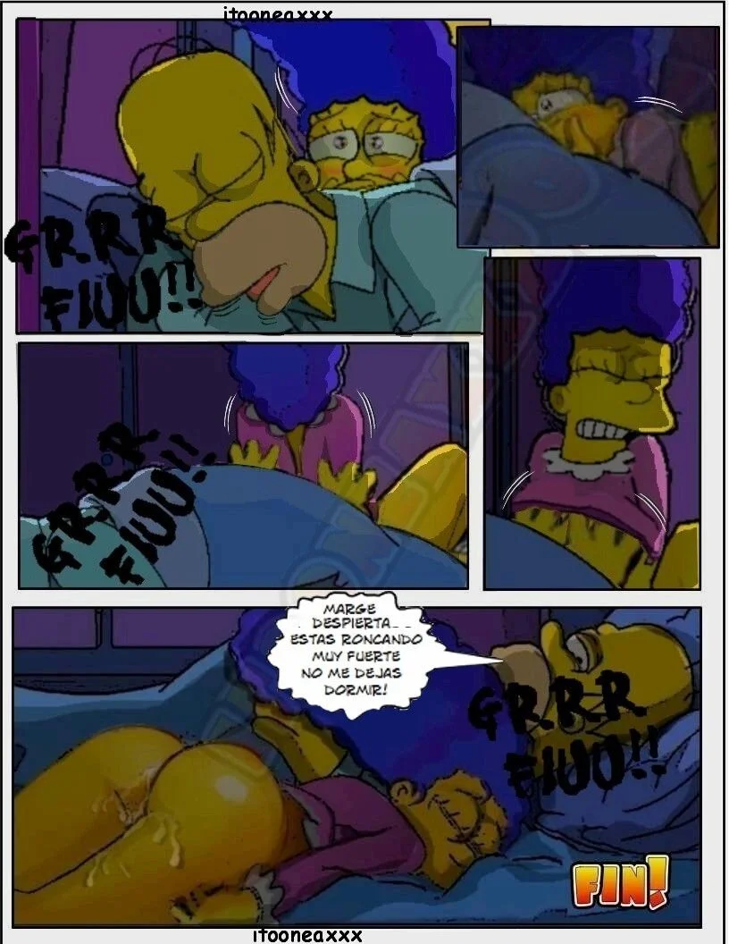The Simpsons Porn Comics Series, 8 [Spanish] Intruder, page 4 of 4