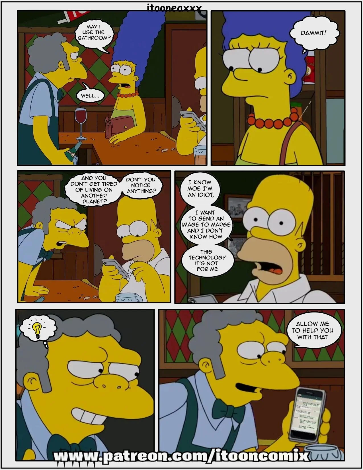 The Simpsons Porn Comics Series, 7.2 Kicked Out 2 - Eng, page 12 of 72