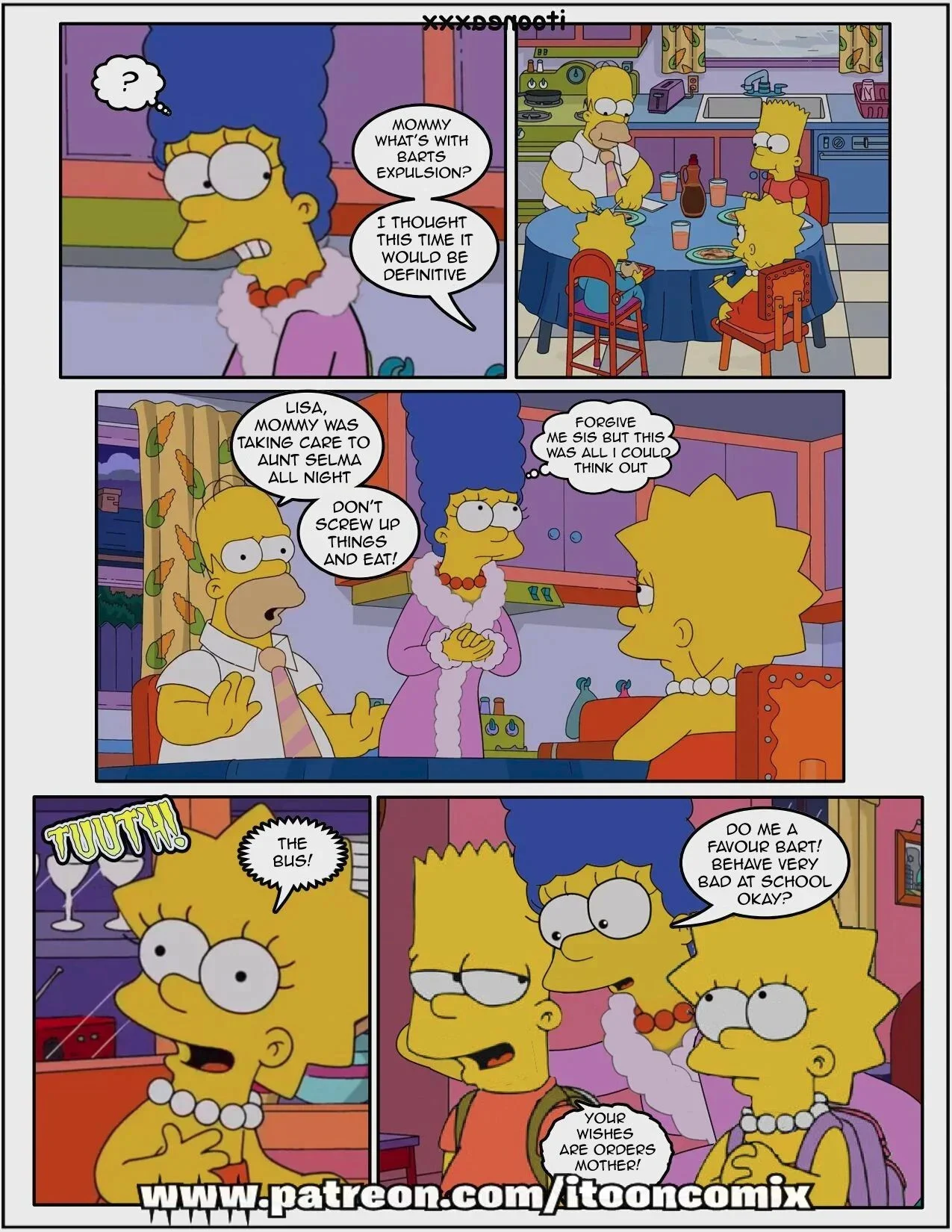 The Simpsons Porn Comics Series, 7.2 Kicked Out 2 - Eng, page 3 of 72