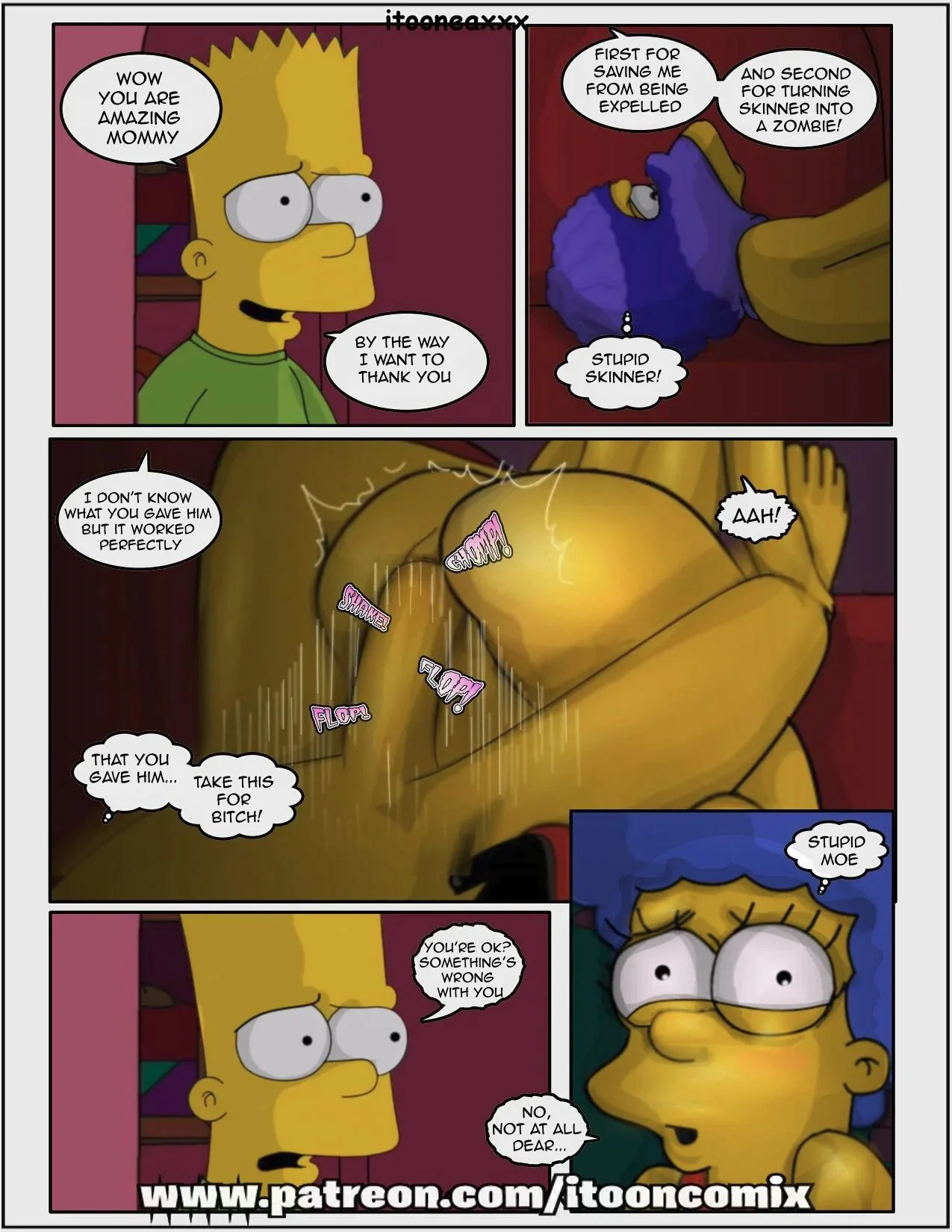 The Simpsons Porn Comics Series, 7.2 Kicked Out 2 - Eng, page 53 of 72