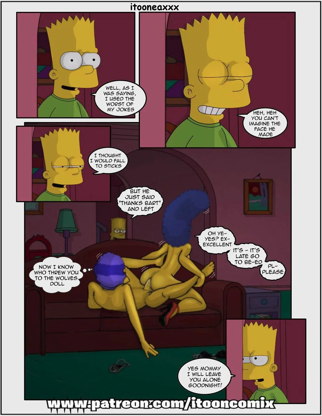 The Simpsons Porn Comics Series, 7.2 Kicked Out 2 - Eng, page 54 of 72