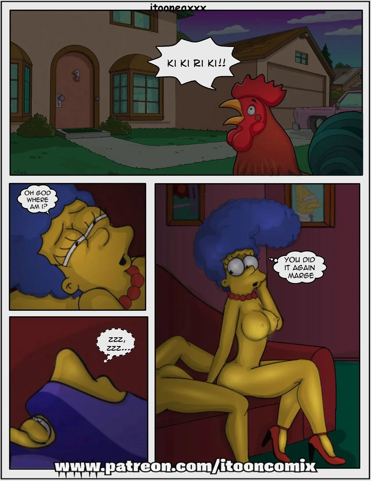 The Simpsons Porn Comics Series, 7.2 Kicked Out 2 - Eng, page 70 of 72