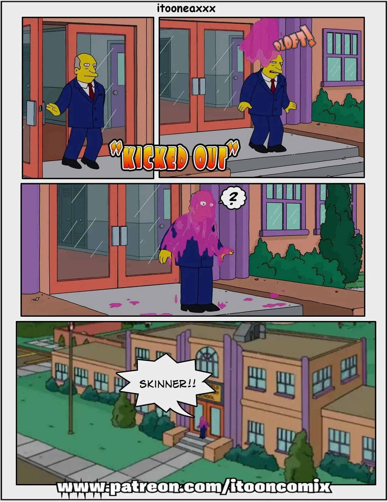 The Simpsons Porn Comics Series, 7.1 Kicked Out 1 - Eng, page 2 of 36