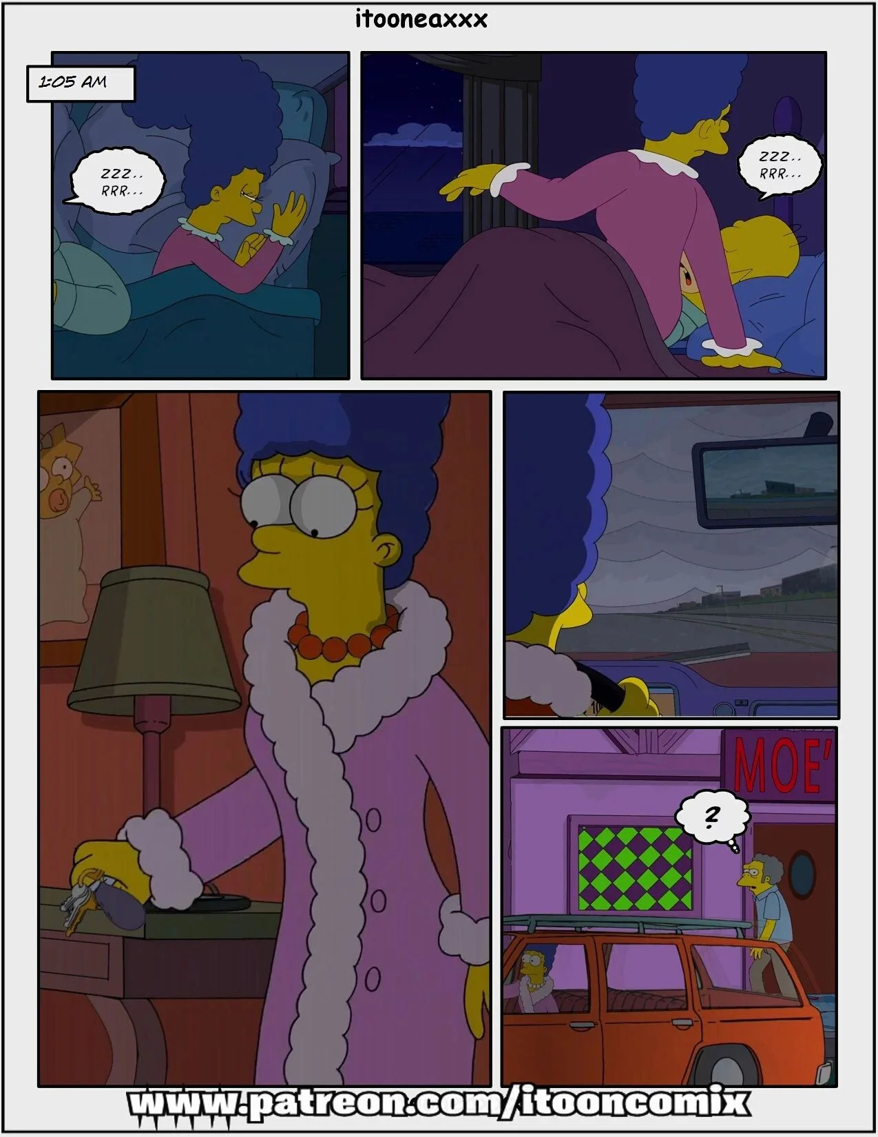The Simpsons Porn Comics Series, 7.1 Kicked Out 1 - Eng, page 12 of 36