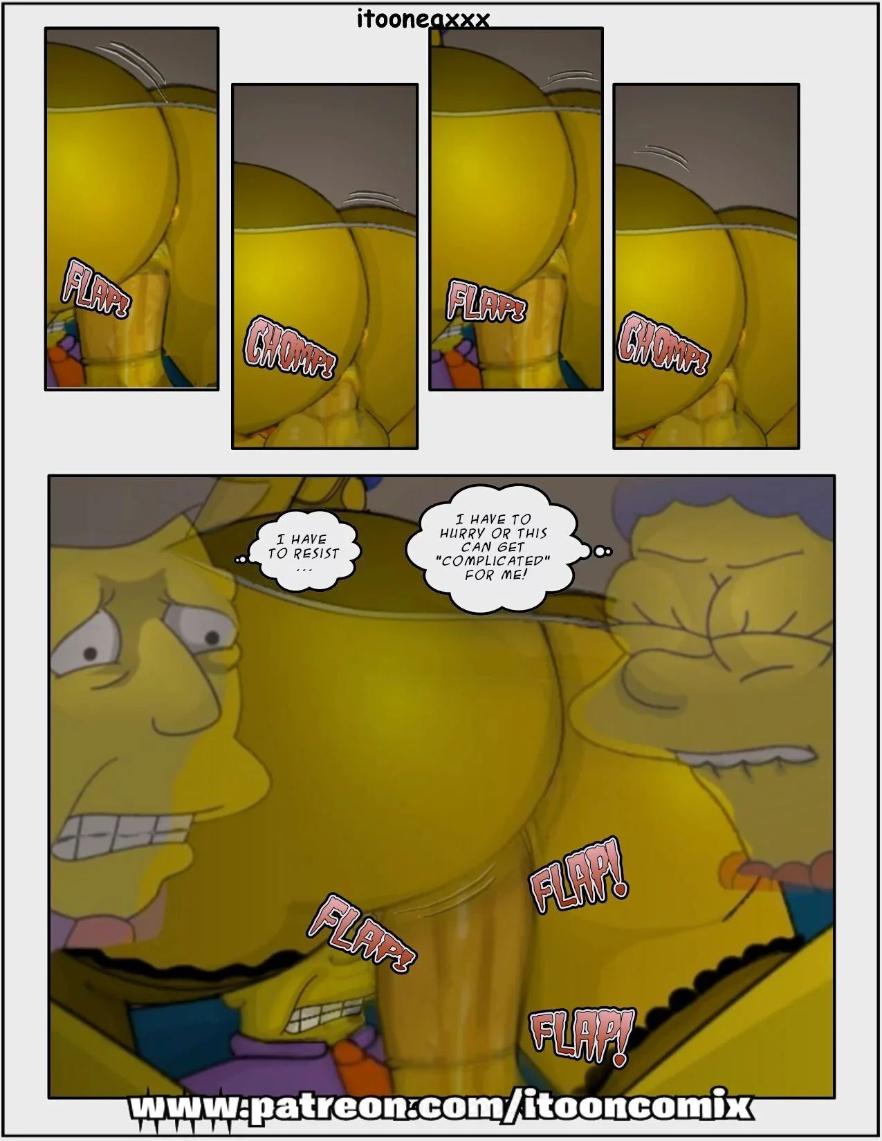 The Simpsons Porn Comics Series, 7.1 Kicked Out 1 - Eng, page 19 of 36