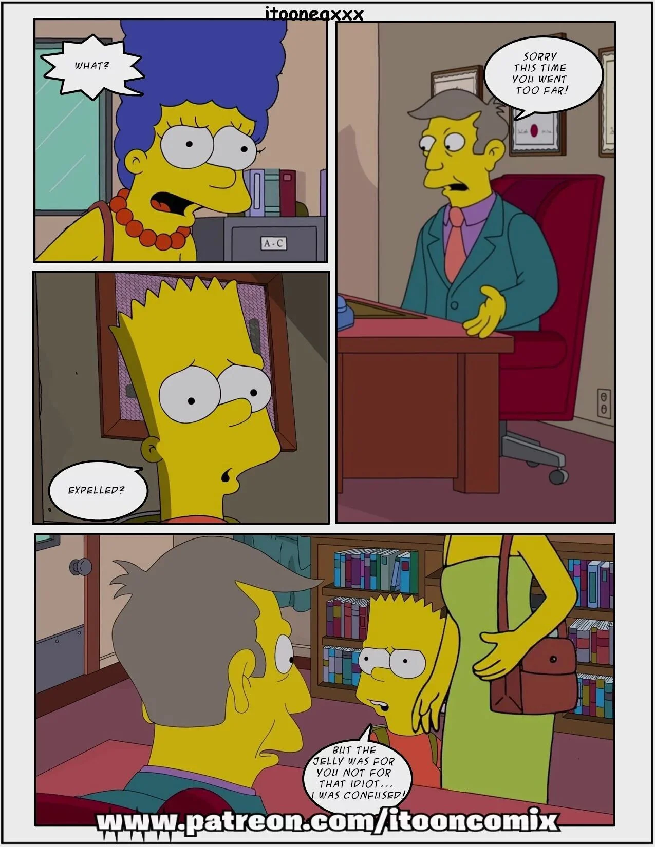 The Simpsons Porn Comics Series, 7.1 Kicked Out 1 - Eng, page 3 of 36