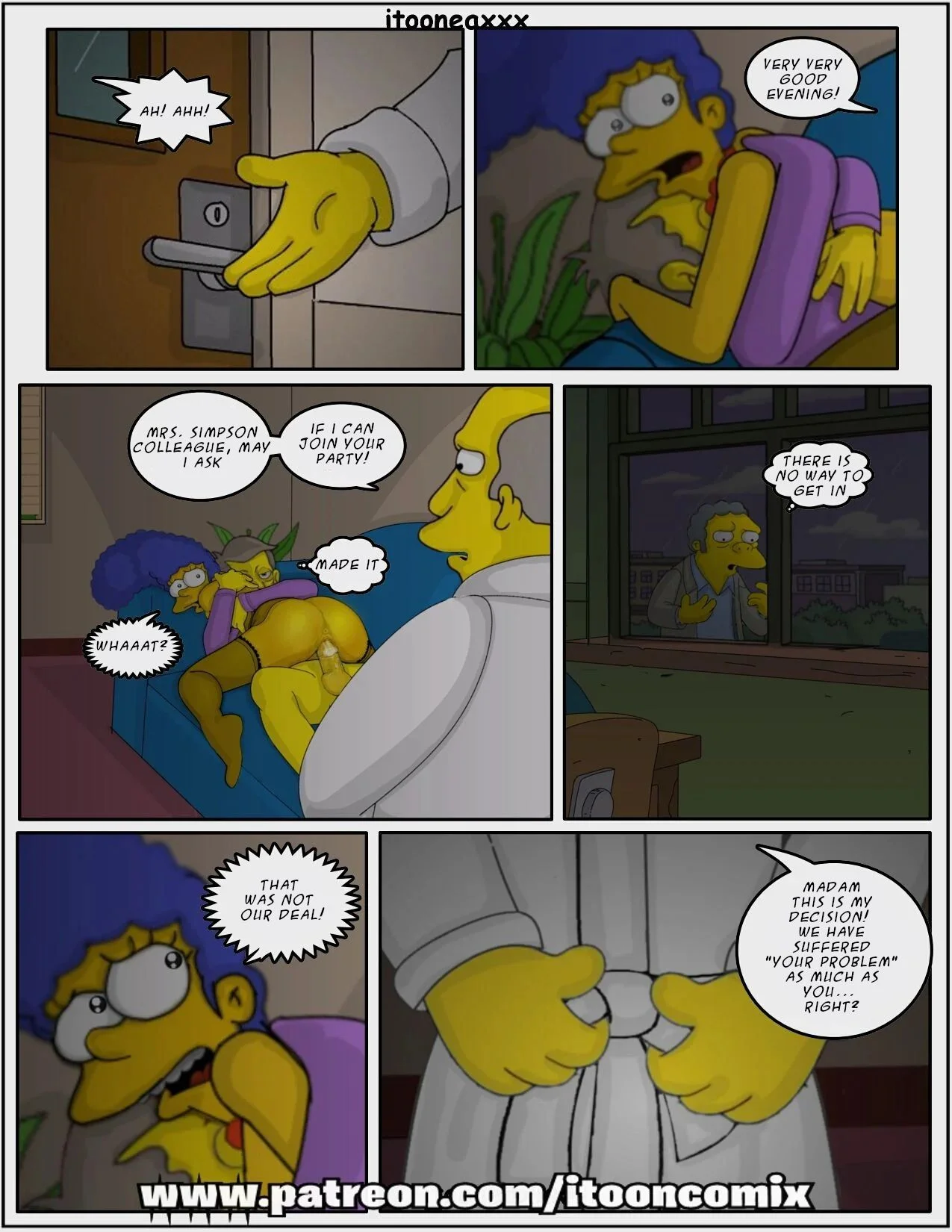 The Simpsons Porn Comics Series, 7.1 Kicked Out 1 - Eng, page 26 of 36