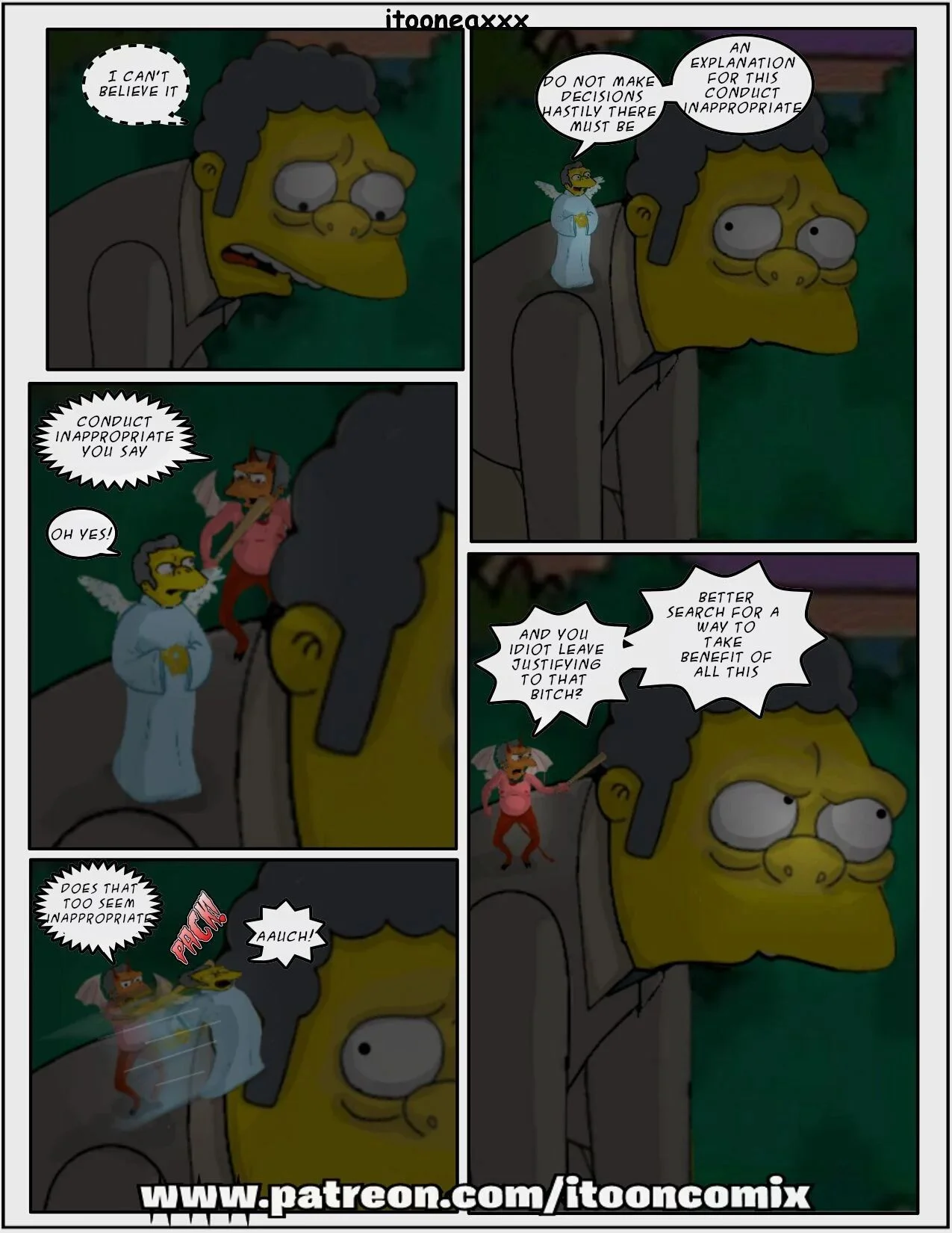 The Simpsons Porn Comics Series, 7.1 Kicked Out 1 - Eng, page 30 of 36