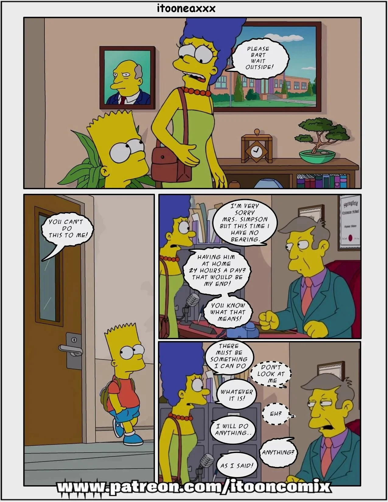 The Simpsons Porn Comics Series, 7.1 Kicked Out 1 - Eng, page 4 of 36