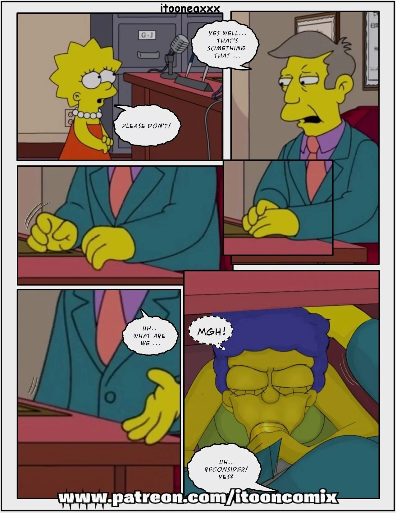 The Simpsons Porn Comics Series, 7.1 Kicked Out 1 - Eng, page 6 of 36