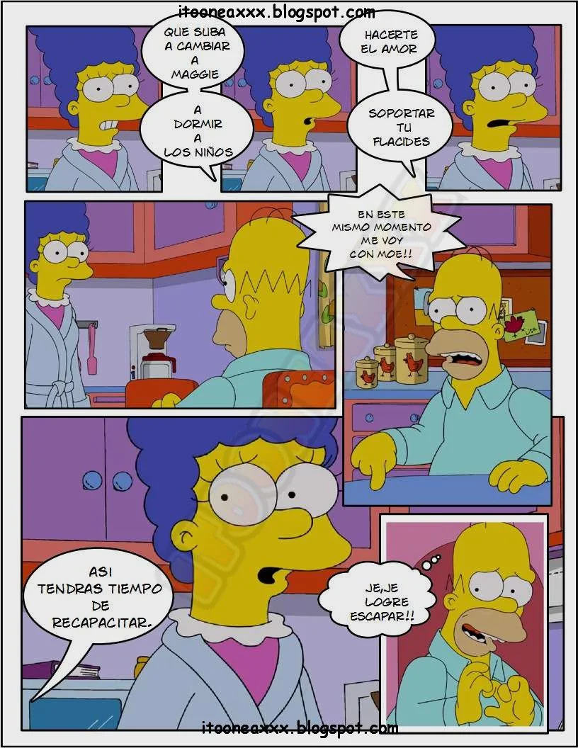 The Simpsons Porn Comics Series, 6 [Spanish] The Gym, page 2 of 36