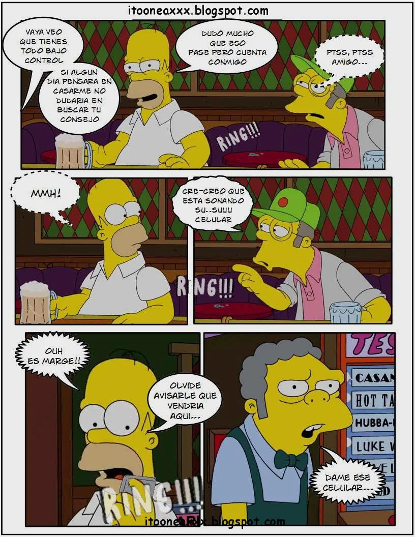The Simpsons Porn Comics Series, 6 [Spanish] The Gym, page 12 of 36