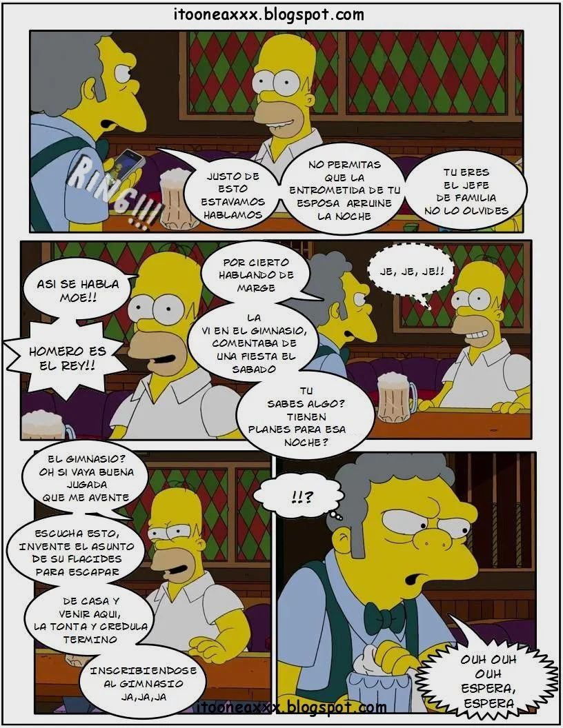 The Simpsons Porn Comics Series, 6 [Spanish] The Gym, page 13 of 36