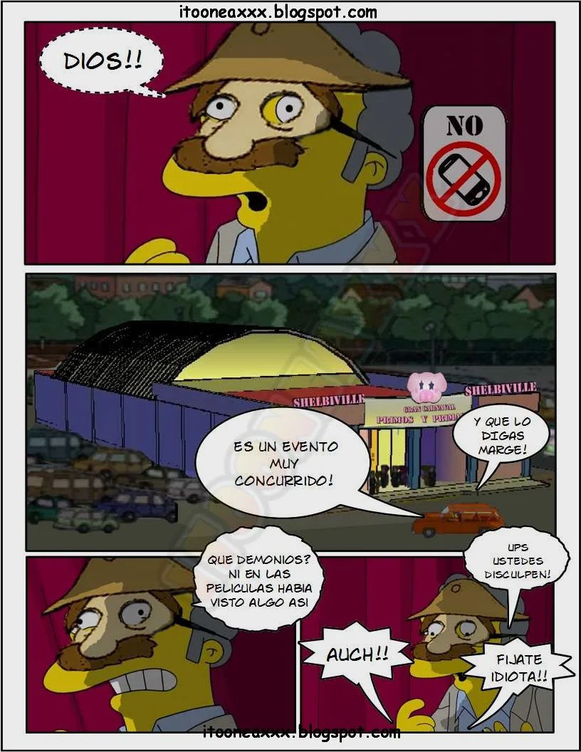 The Simpsons Porn Comics Series, 6 [Spanish] The Gym, page 16 of 36