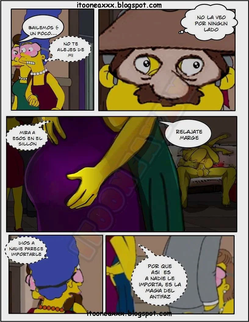 The Simpsons Porn Comics Series, 6 [Spanish] The Gym, page 19 of 36