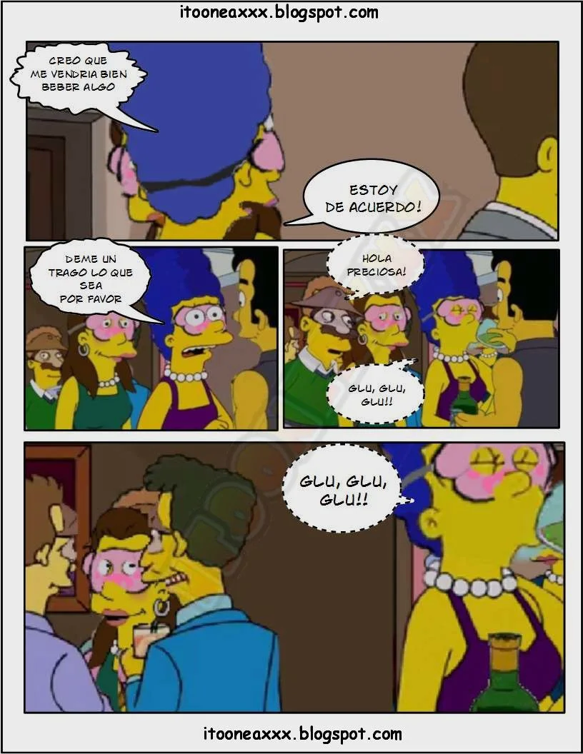 The Simpsons Porn Comics Series, 6 [Spanish] The Gym, page 20 of 36