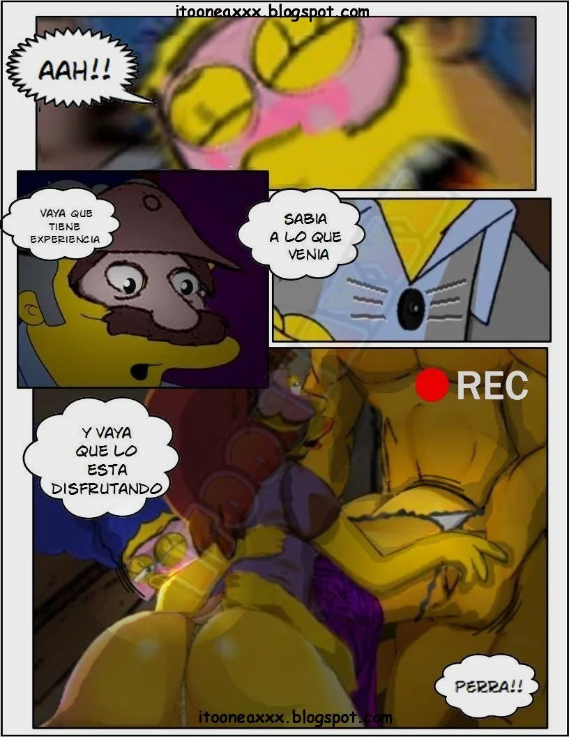 The Simpsons Porn Comics Series, 6 [Spanish] The Gym, page 28 of 36
