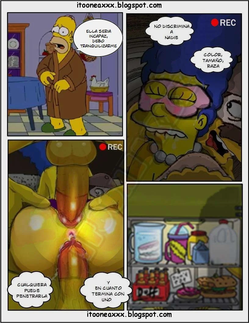The Simpsons Porn Comics Series, 6 [Spanish] The Gym, page 33 of 36