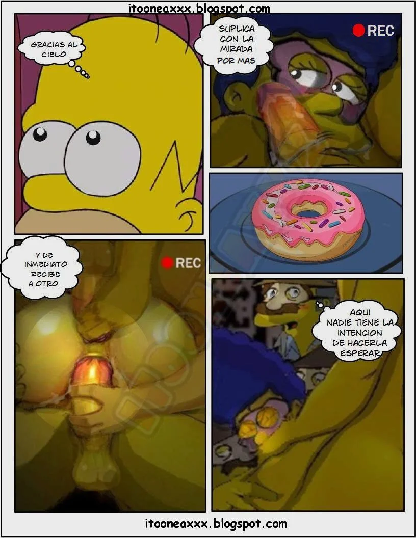 The Simpsons Porn Comics Series, 6 [Spanish] The Gym, page 34 of 36