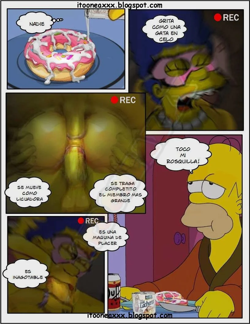 The Simpsons Porn Comics Series, 6 [Spanish] The Gym, page 35 of 36