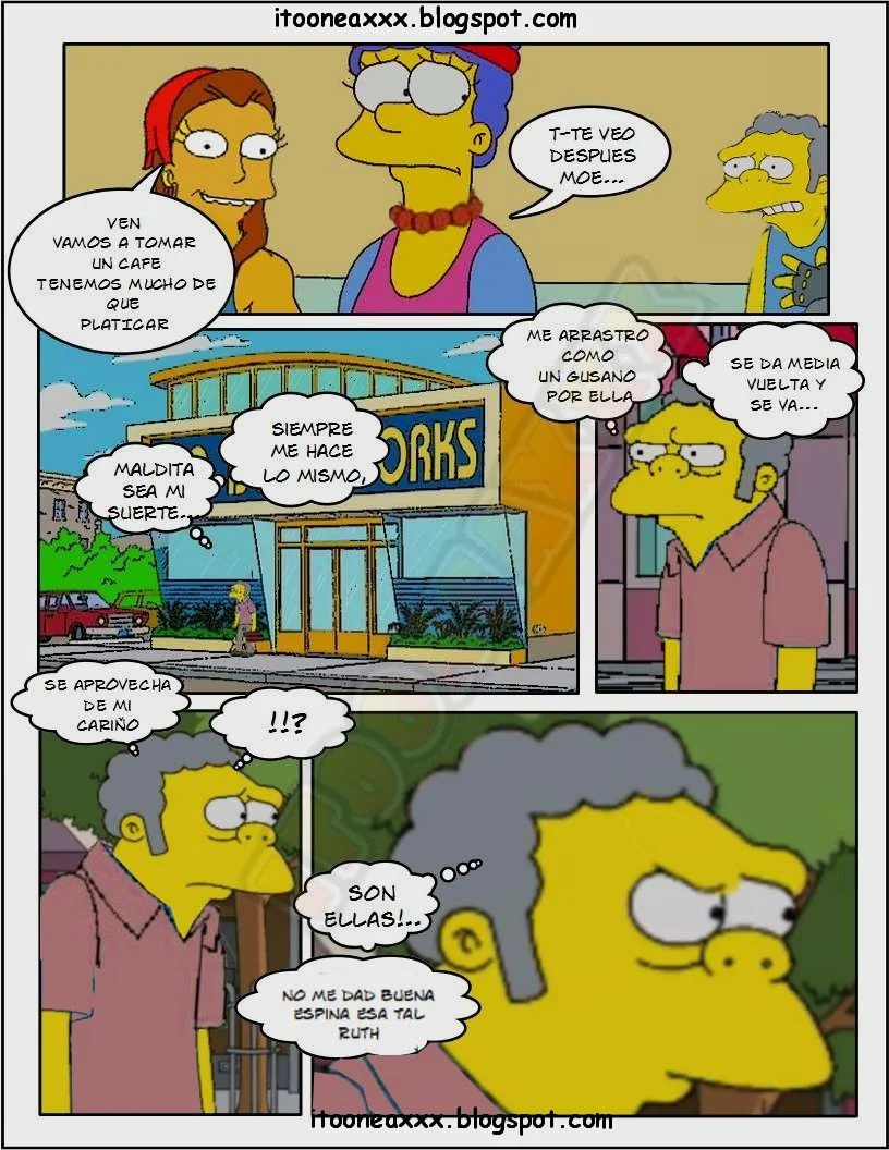 The Simpsons Porn Comics Series, 6 [Spanish] The Gym, page 5 of 36