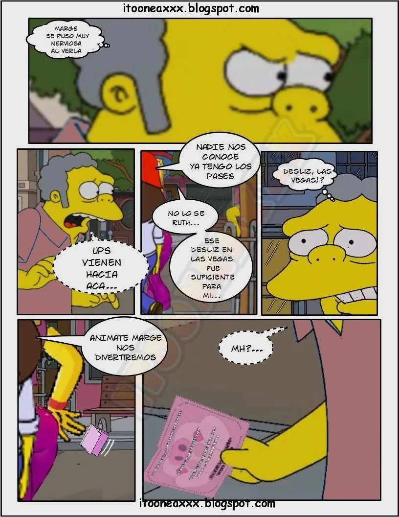 The Simpsons Porn Comics Series, 6 [Spanish] The Gym, page 6 of 36